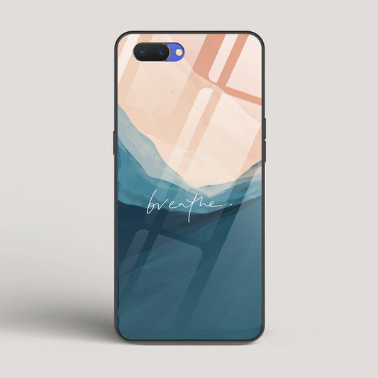 Pastel Breathe - Oppo A3s Glass Case