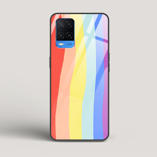 Rainbow - Oppo A54 Glass Case