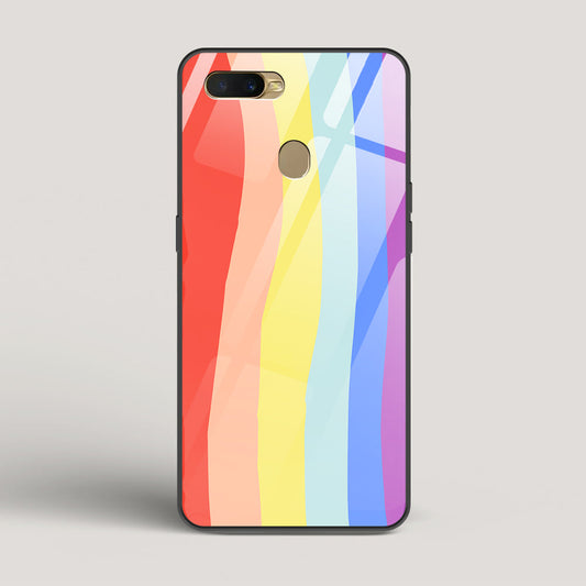 Rainbow - Oppo A5s Glass Case