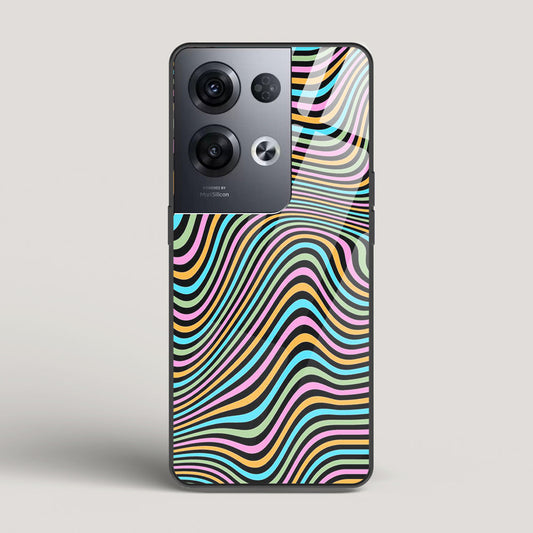 Color Lines - Oppo Reno 8 Pro Glass Case