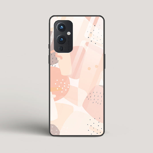 Abstract Shapes - OnePlus 9 Glass Case