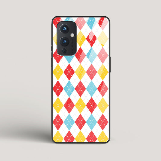 Argyle Checks - OnePlus 9 Glass Case