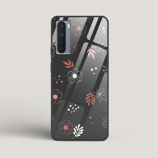 Boho Floral Midnight - OnePlus Nord Glass Case