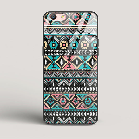 Triable pattern 03 - Oppo A39 Glass Case