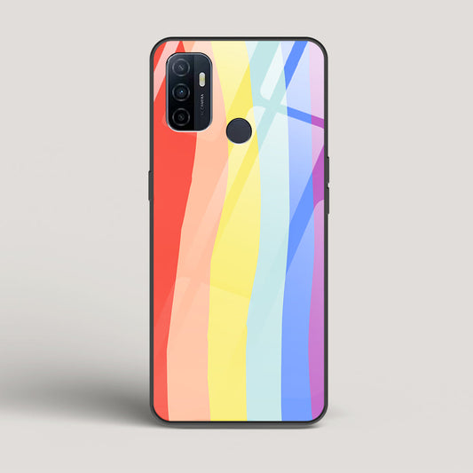 Rainbow - Oppo A53 Glass Case