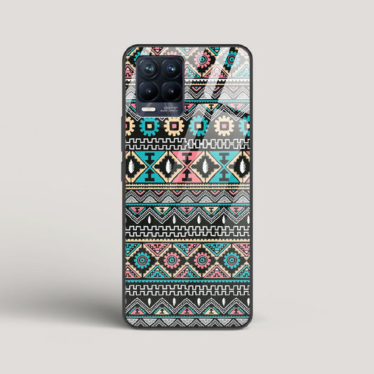 Triable pattern 03 - Realme 8 Pro Glass Case