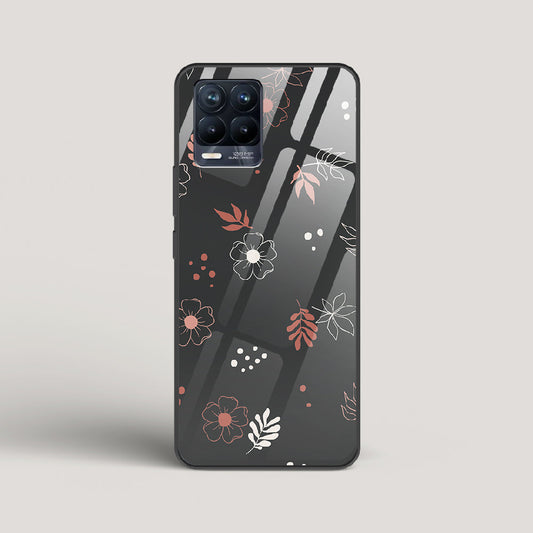 Boho Floral Midnight - Realme 8 Pro Glass Case