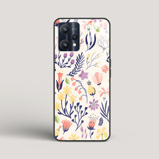 Botanical 01 - Realme 9 Pro India Glass Gripper Case