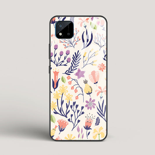 Botanical 01 - Realme C20 Glass Gripper Case