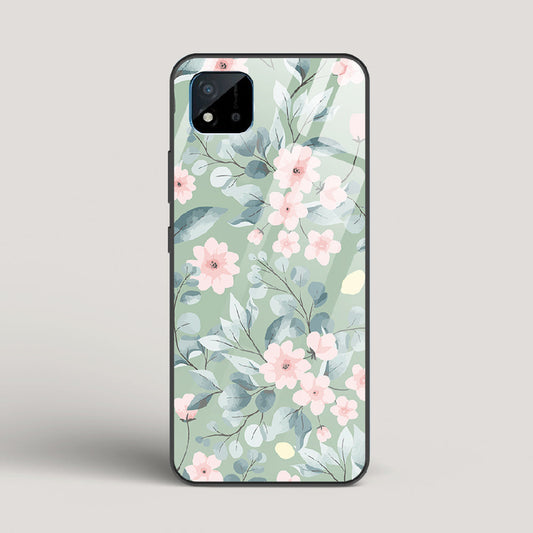 Botanical 02 - Realme C20 Glass Gripper Case