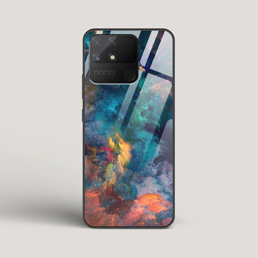 Nebula Art - Realme Narzo 50A Glass Case