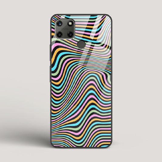 Color Lines - Realme C25Y Glass Case