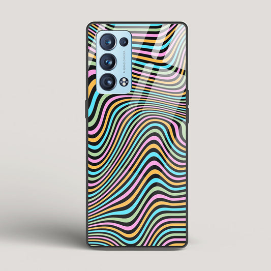 Color Lines - Oppo Reno6 Pro 5G (Snapdragon) Glass Case