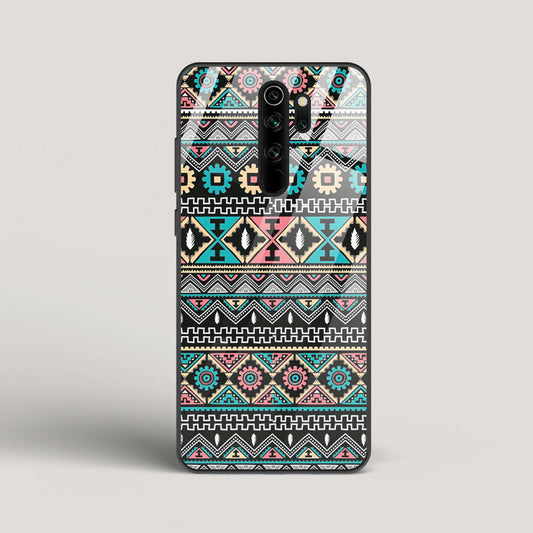 Triable pattern 03 - Redmi Note 8 Pro Glass Case