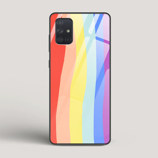 Rainbow - Samsung Galaxy A51 Glass Case