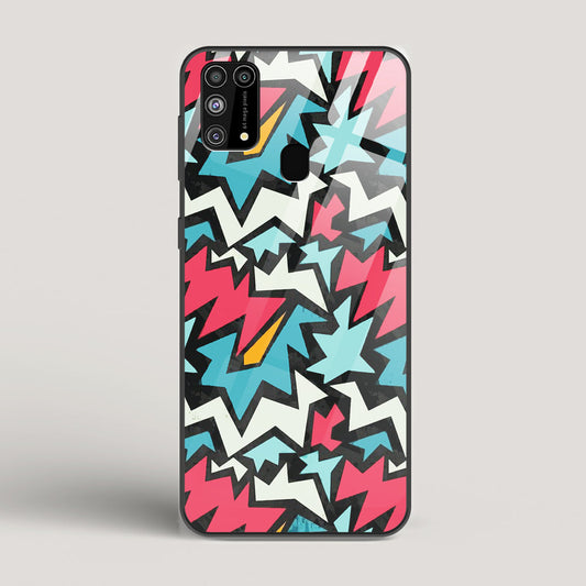 Comic - Samsung Galaxy M31 Glass Case