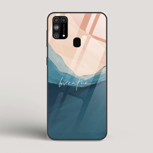 Pastel Breathe - Samsung Galaxy M31 Glass Case