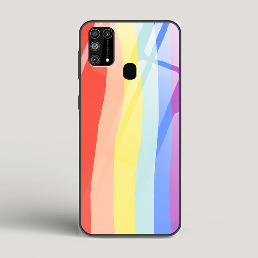 Rainbow - Samsung Galaxy M31 Glass Case