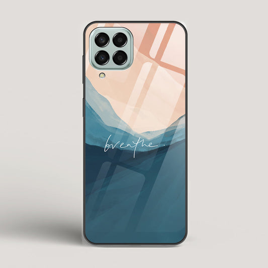 Pastel Breathe - Samsung Galaxy M33 5G Glass Case