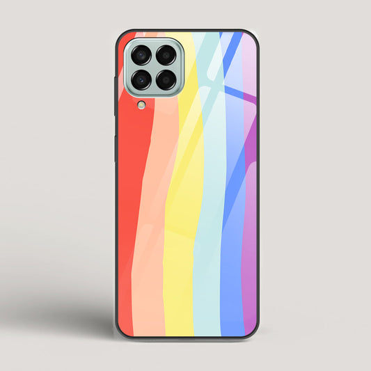 Rainbow - Samsung Galaxy M33 5G Glass Case