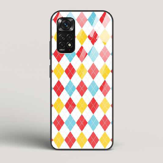 Argyle Checks - Redmi Note 11S Glass Case