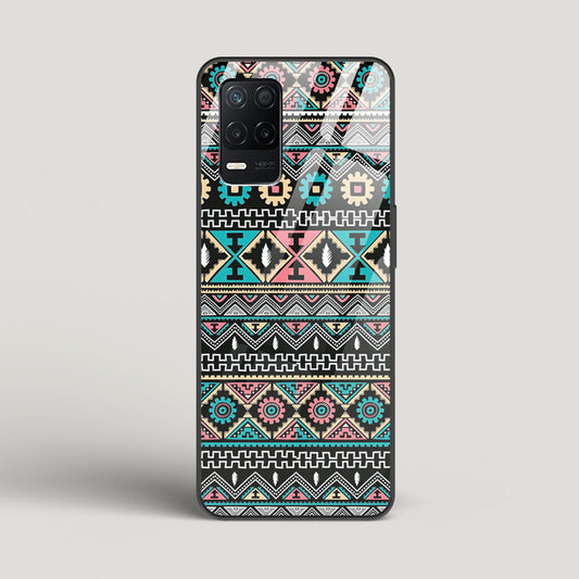 Triable pattern 03 - Realme Narzo 30 5G Glass Case