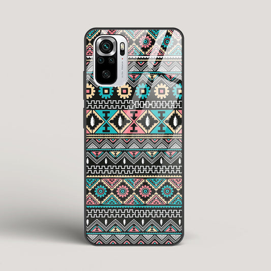 Triable pattern 03 - Redmi Note 10S Glass Case