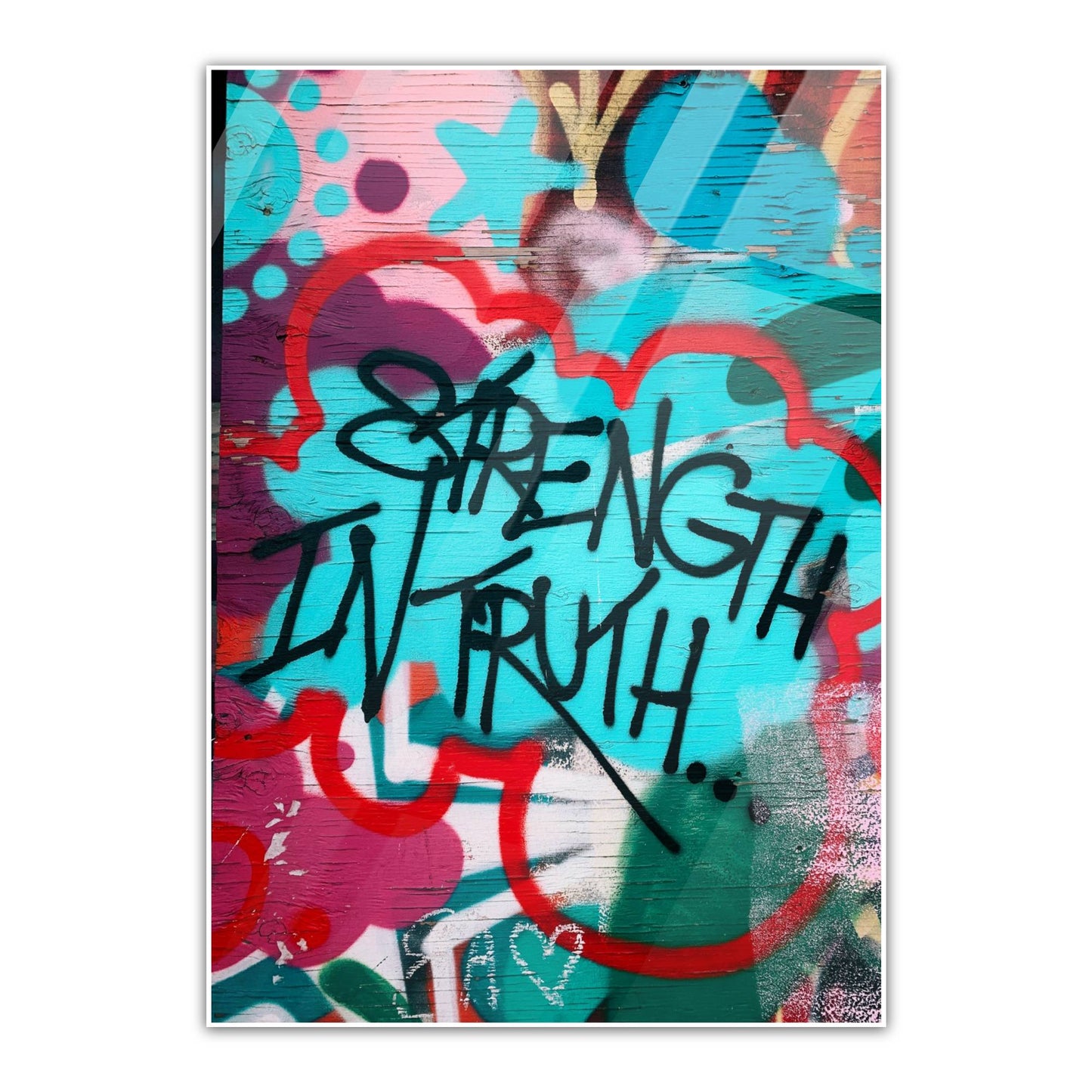 Truth Metal Poster   By Silly Vibe