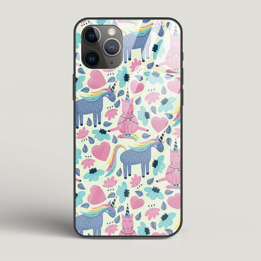 Unicorn Love - iPhone 11 Pro Glass Gripper Case