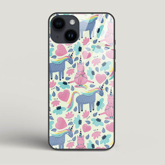 Unicorn Love - iPhone 14 Glass Gripper Case