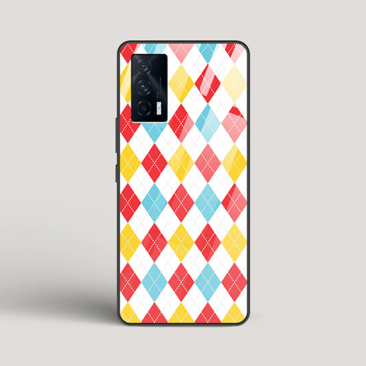 Argyle Checks - vivo iQOO Neo 5 Glass Case