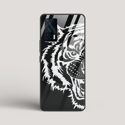 Tiger silhouette - vivo iQOO Neo 5 Glass Case