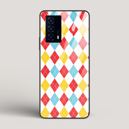 Argyle Checks - vivo iQOO Z5 Glass Case