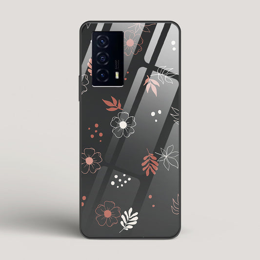 Boho Floral Midnight - vivo iQOO Z5 Glass Case