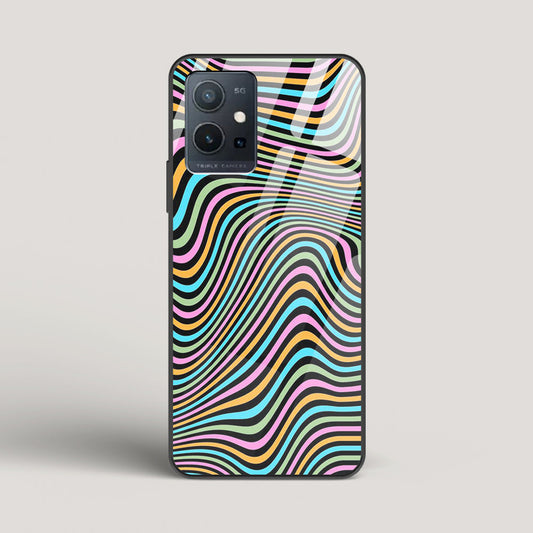 Color Lines - vivo Y75 5G Glass Case