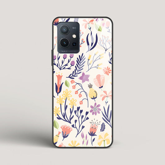 Botanical 1 - VIVO Y75 Glass Gripper Case