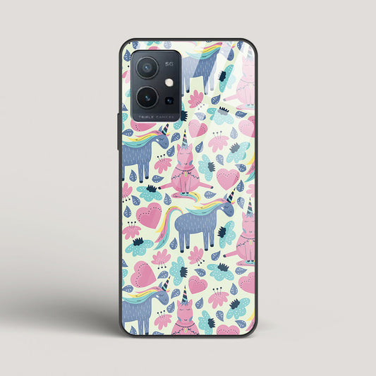 Unicorn Love - VIVO Y75 Glass Gripper Case