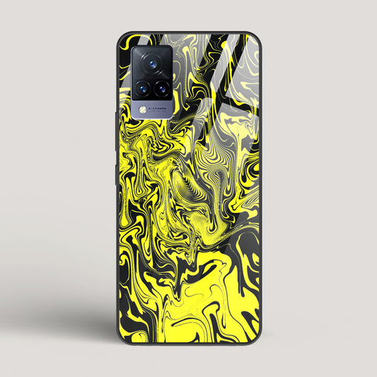 Distortion Art - Vivo V21 Glass Gripper Case