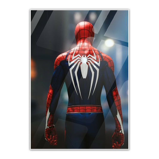 Web Warden Metal Poster   By Silly Vibe