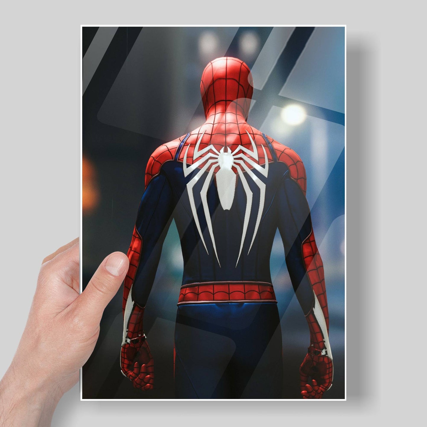 Web Warden Metal Poster   By Silly Vibe