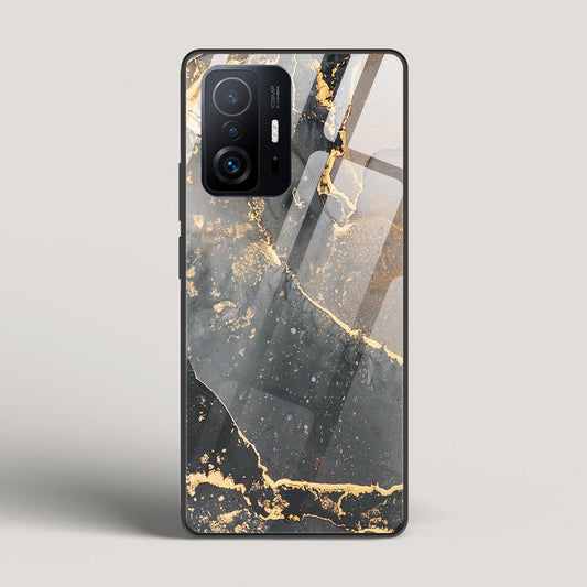 Black Gold Marble  - Xiaomi 11T Pro Glass Case