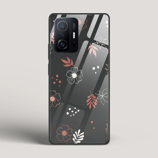 Boho Floral Midnight  - Xiaomi 11T Pro Glass Case