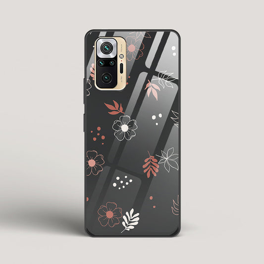 Boho Floral Midnight - Redmi Note 10 Pro Glass Case