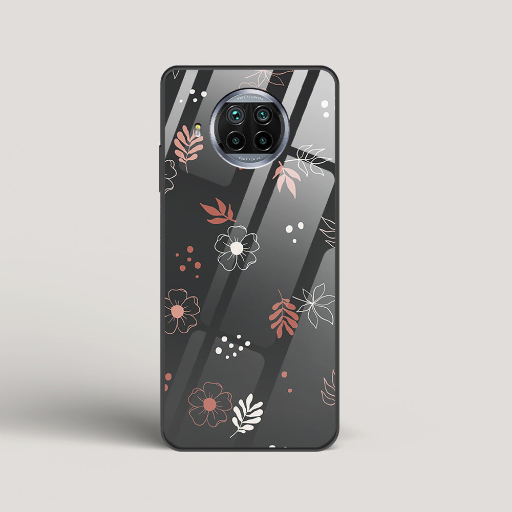 Boho Floral Midnight - Xiaomi Mi 10i Glass Case