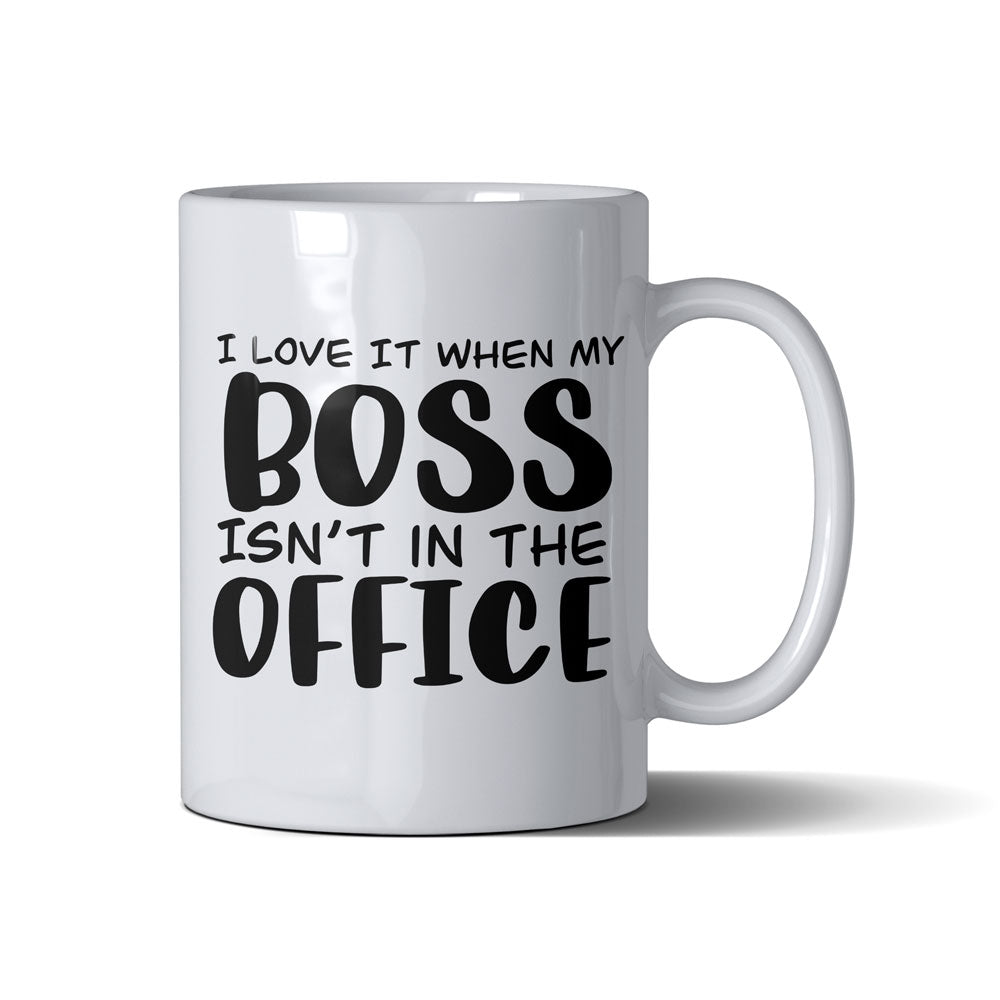 Boss  - White Mug