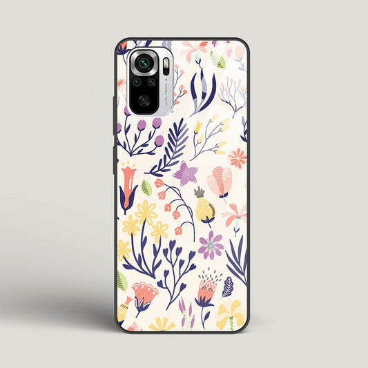 Botanical 01 - Redmi Note 10 Glass Gripper Case