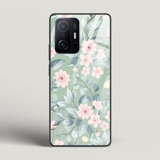 Botanical 02 - Xiaomi 11T Pro Glass Gripper Case