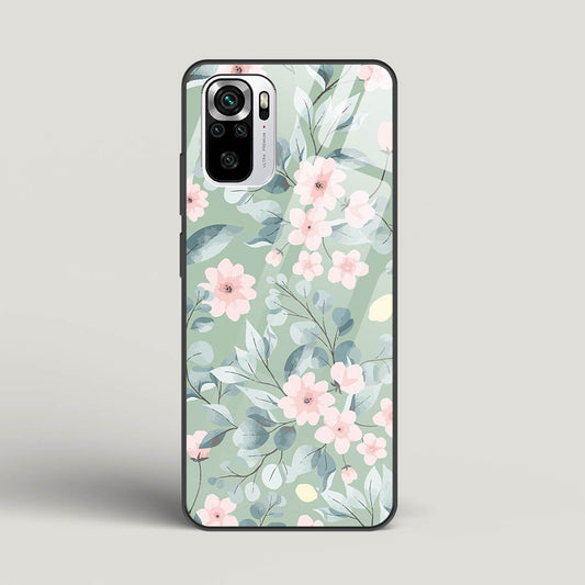 Botanical 02 - Redmi Note 10 Glass Gripper Case