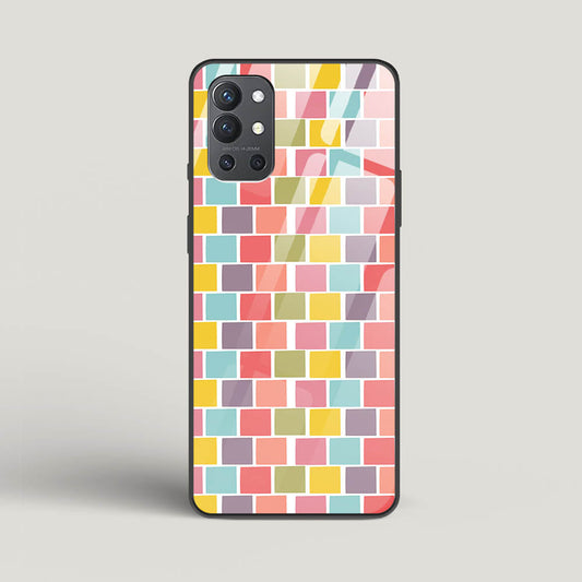 Bright Bricks - Oneplus 9R Glass Gripper Case