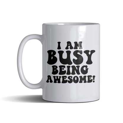 Busy  - White Mug 